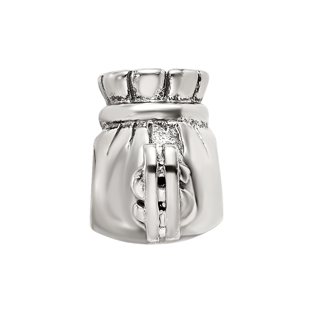 Sterling Silver Reflections Money Bag Bead