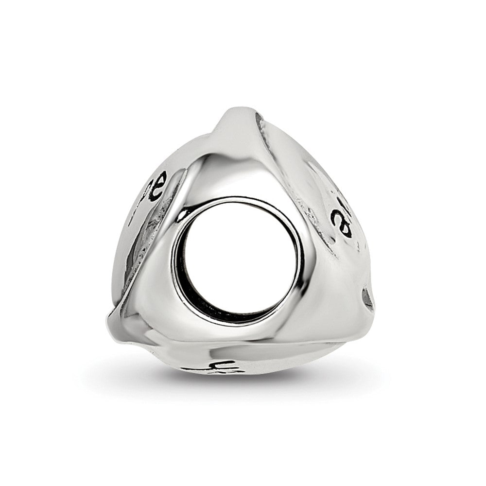 Sterling Silver Reflections Faith Hope Love Trilogy Bead