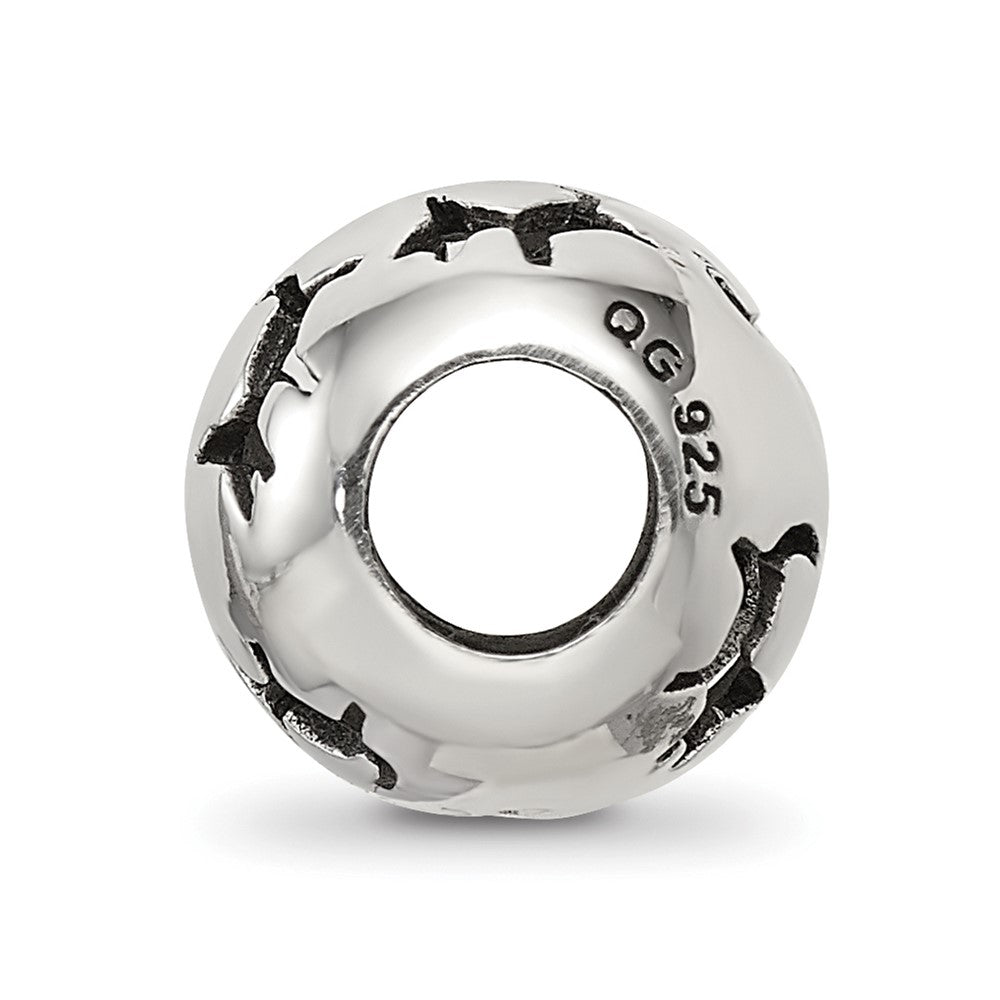 Sterling Silver Reflections Cutout Dog Bead