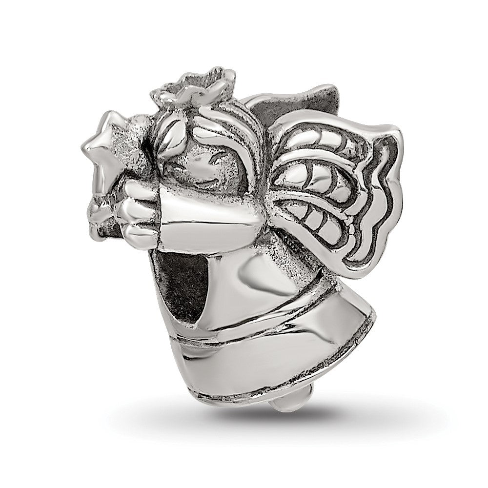 Sterling Silver Reflections Christmas Angel Bead