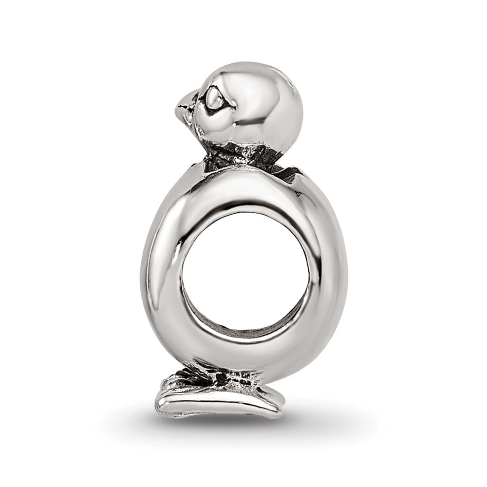 Sterling Silver Reflections Bird in Egg Bead