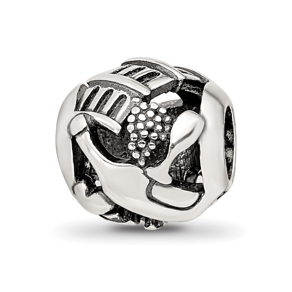 Sterling Silver Reflections Enameled Italy Theme Bead