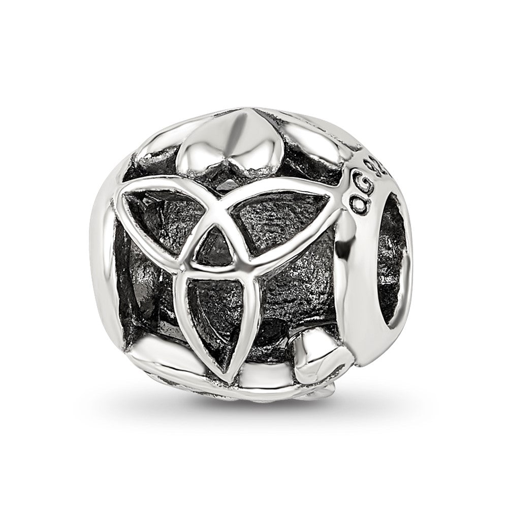 Sterling Silver Reflections Enameled Ireland Theme Bead