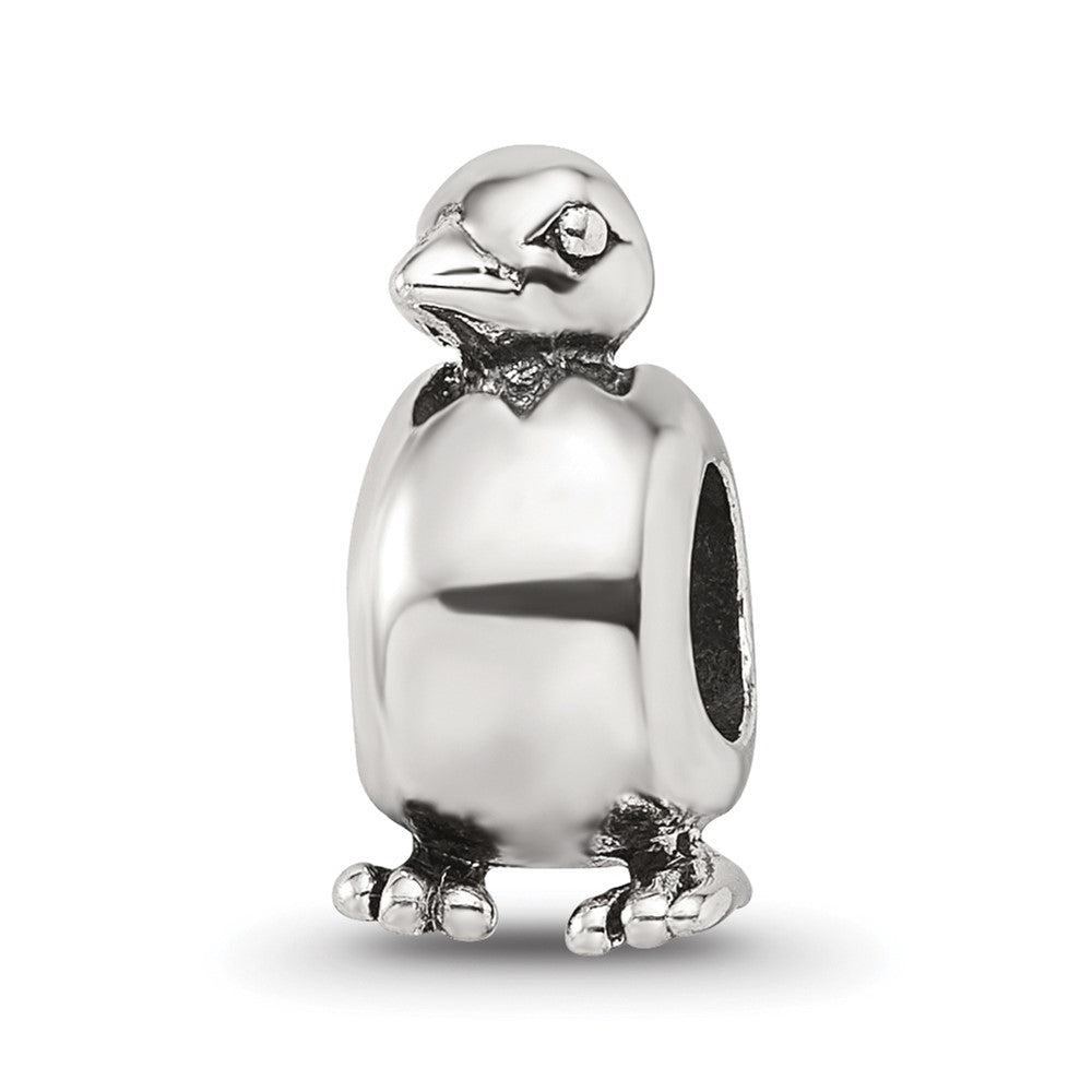 Sterling Silver Reflections Bird in Egg Bead