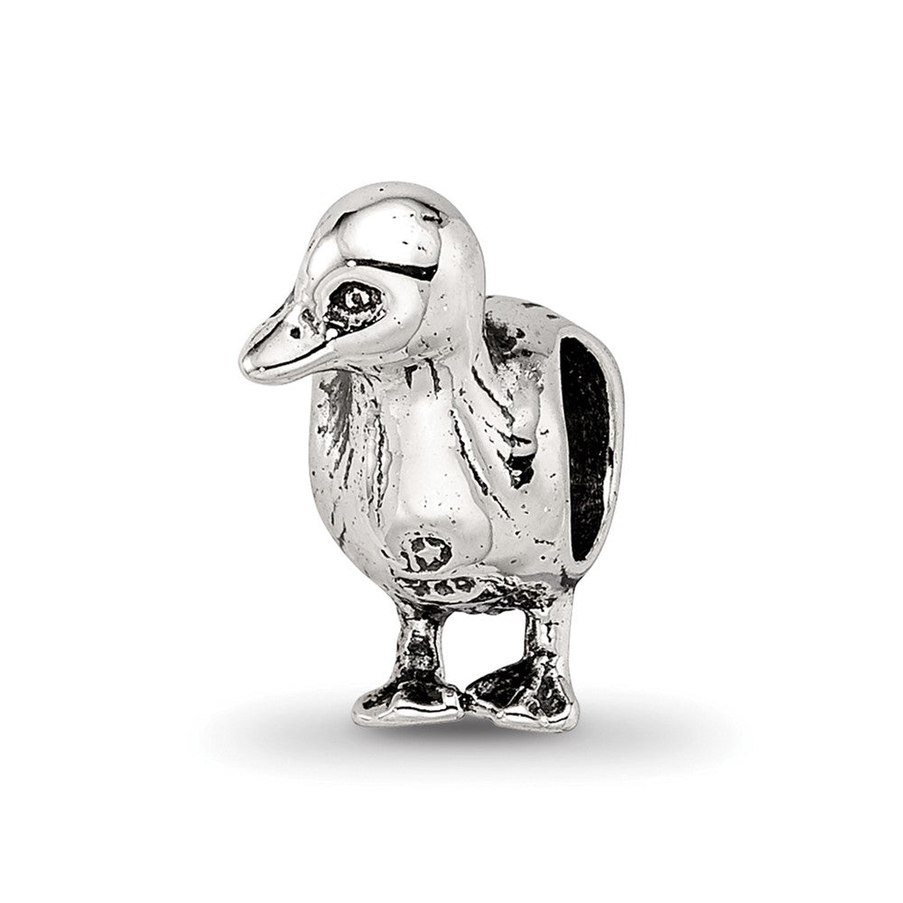 Sterling Silver Reflections Duck Bead
