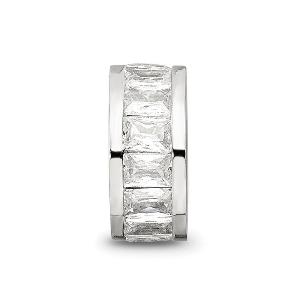 Sterling Silver Reflections w/ CZ Spacer Bead