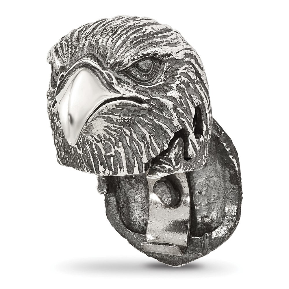 Sterling Silver Reflections Eagle Hinged Bead
