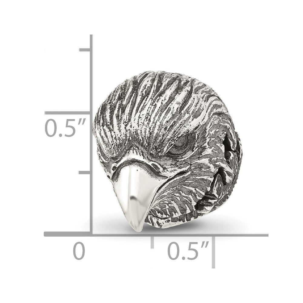 Sterling Silver Reflections Eagle Hinged Bead