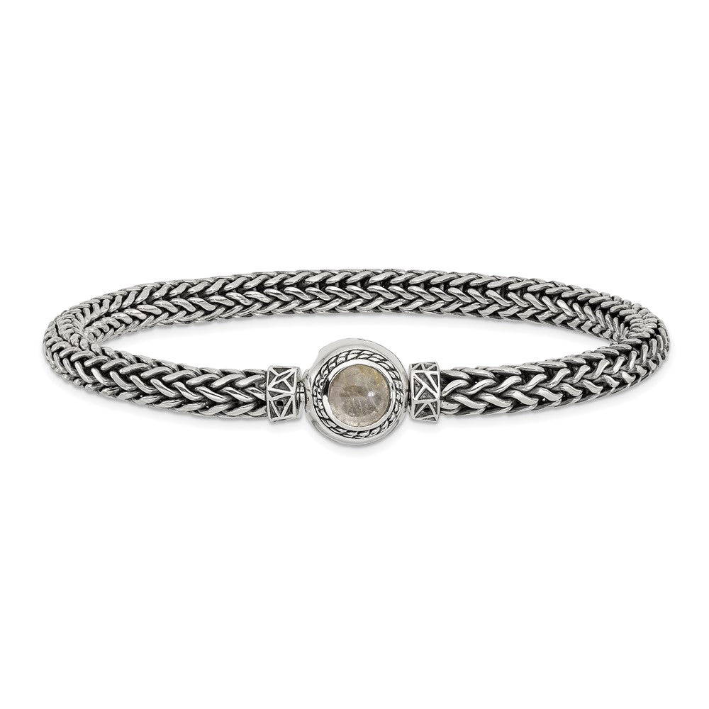 Sterling Silver Reflections 6mm Wheat Chain 8.5in Bracelet/Bead not included, sold seperately