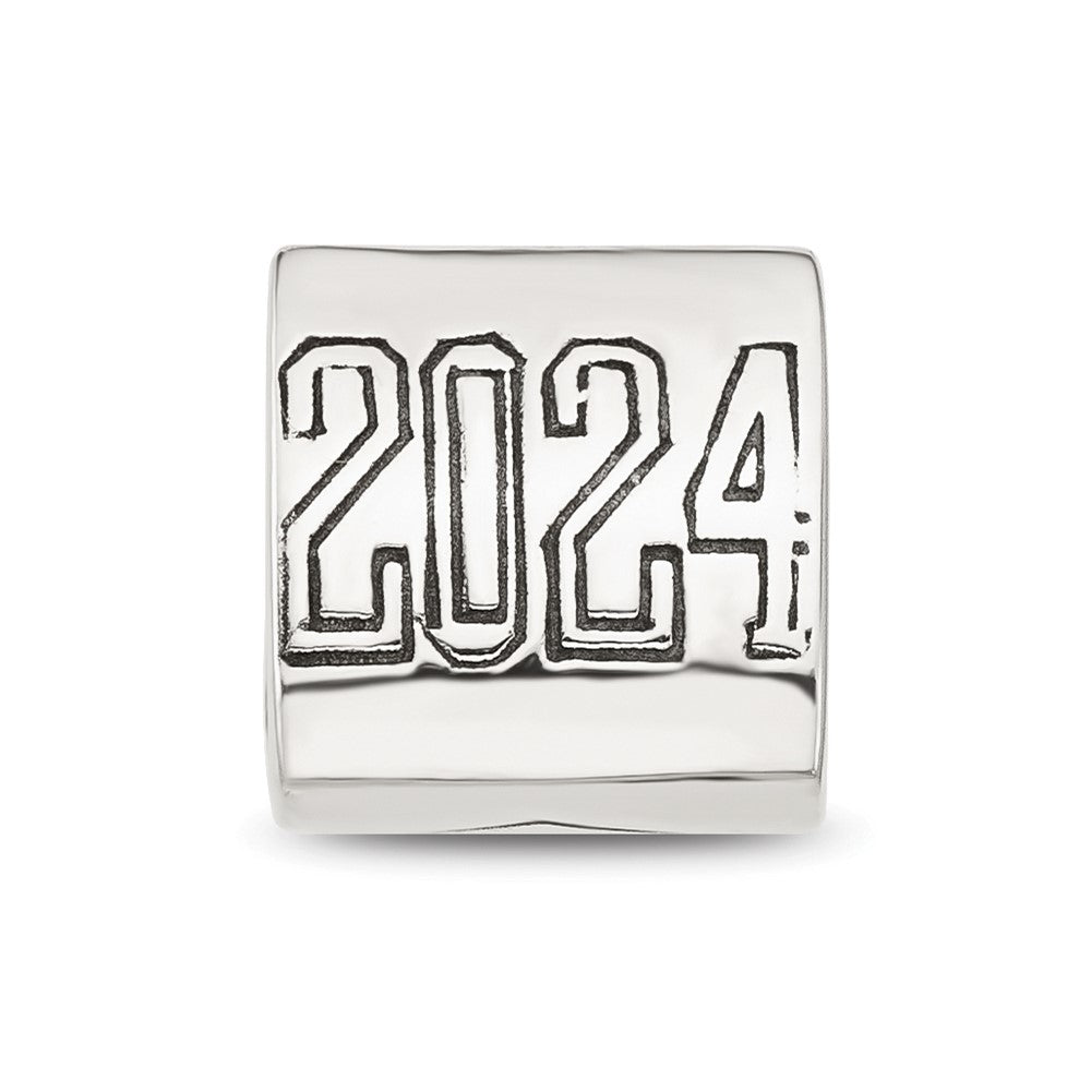 Sterling Silver Reflections Grad 2024 Cap Trilogy Bead