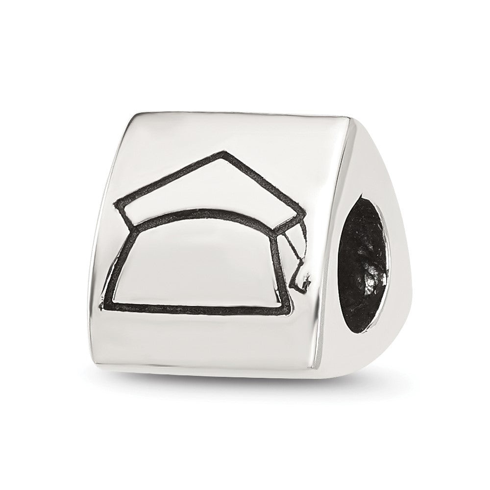 Sterling Silver Reflections Grad 2024 Cap Trilogy Bead