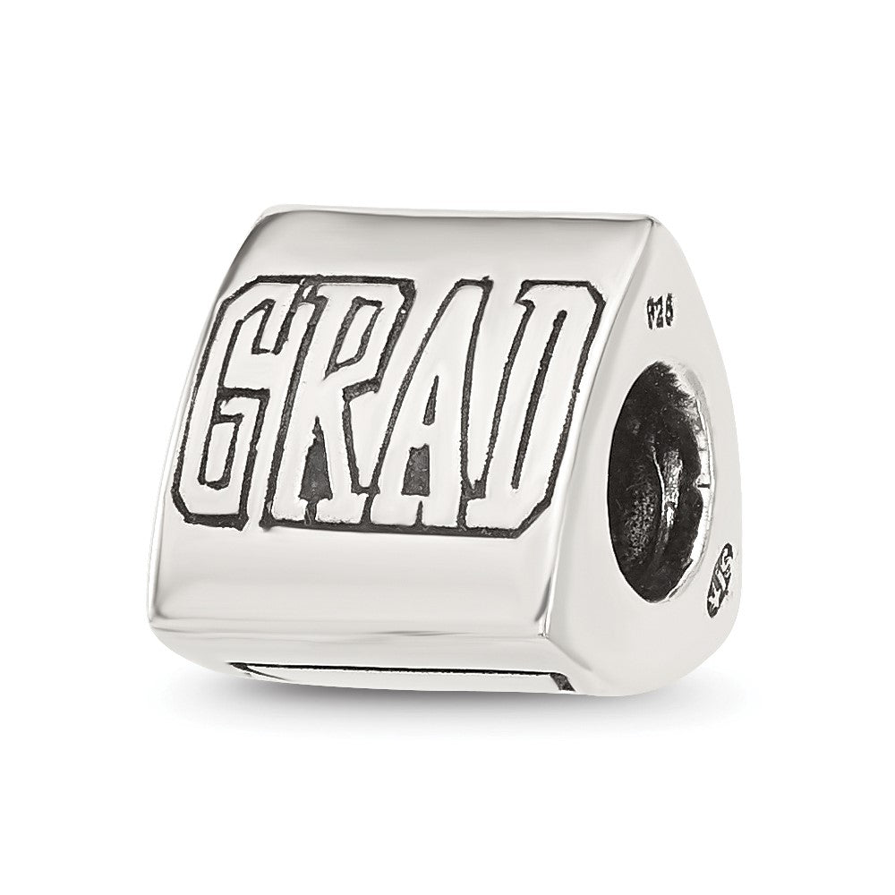 Sterling Silver Reflections Grad 2024 Cap Trilogy Bead