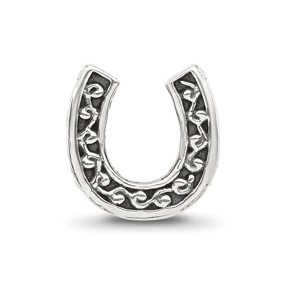 Sterling Silver Reflections Horseshoe Bead
