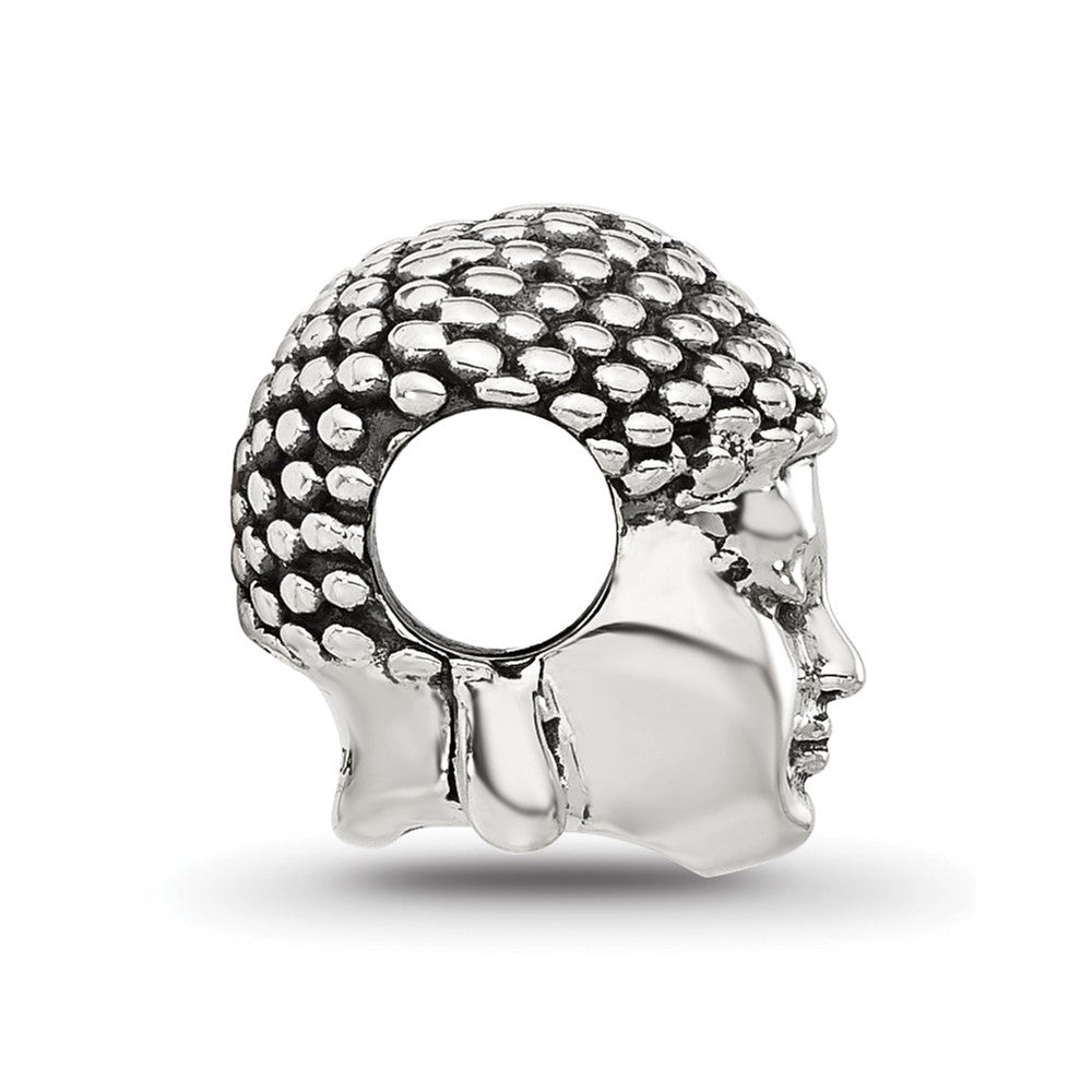 Sterling Silver Reflections Budda Head Bead