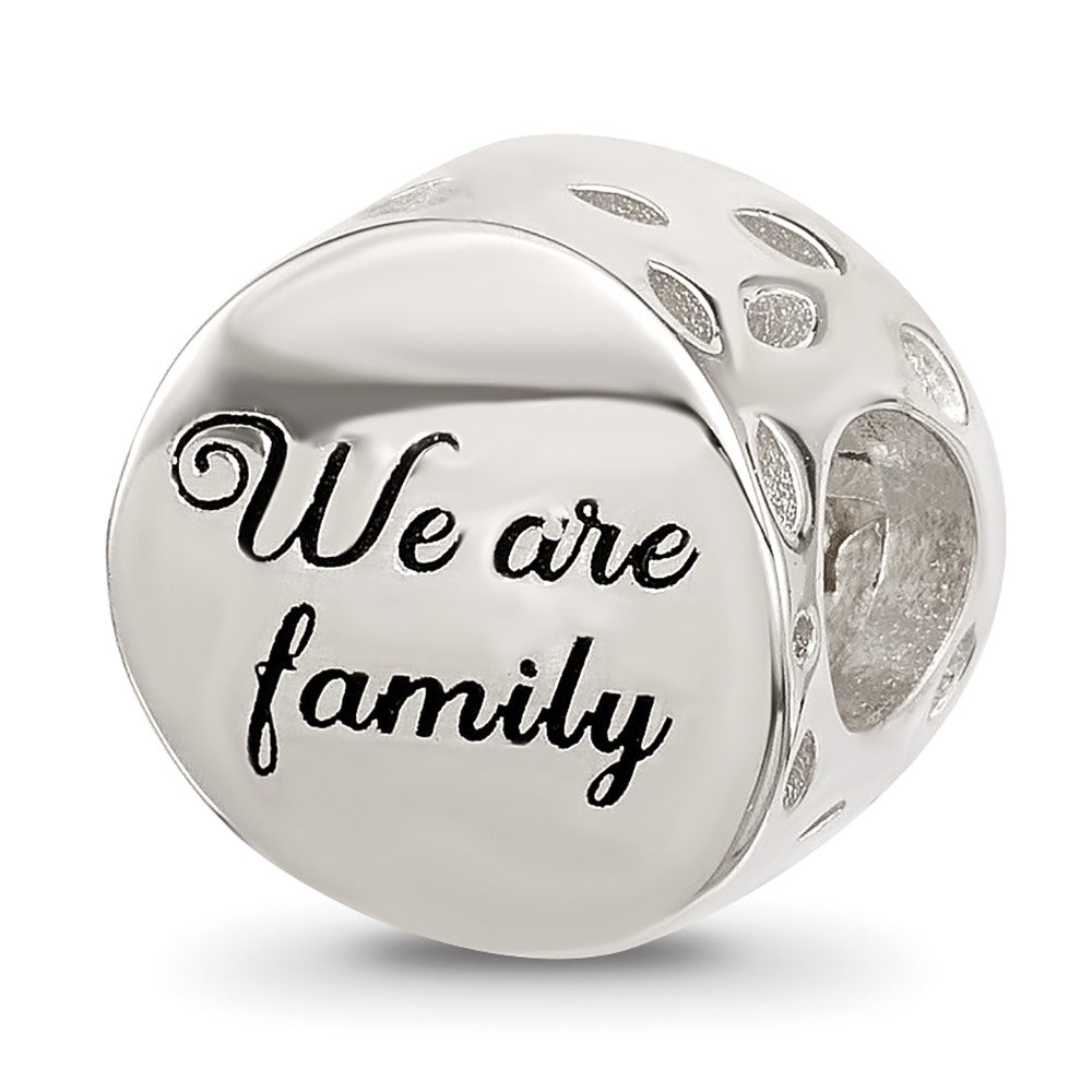 Sterling Silver Reflections Crystal & Gold-tone Family Tree Bead
