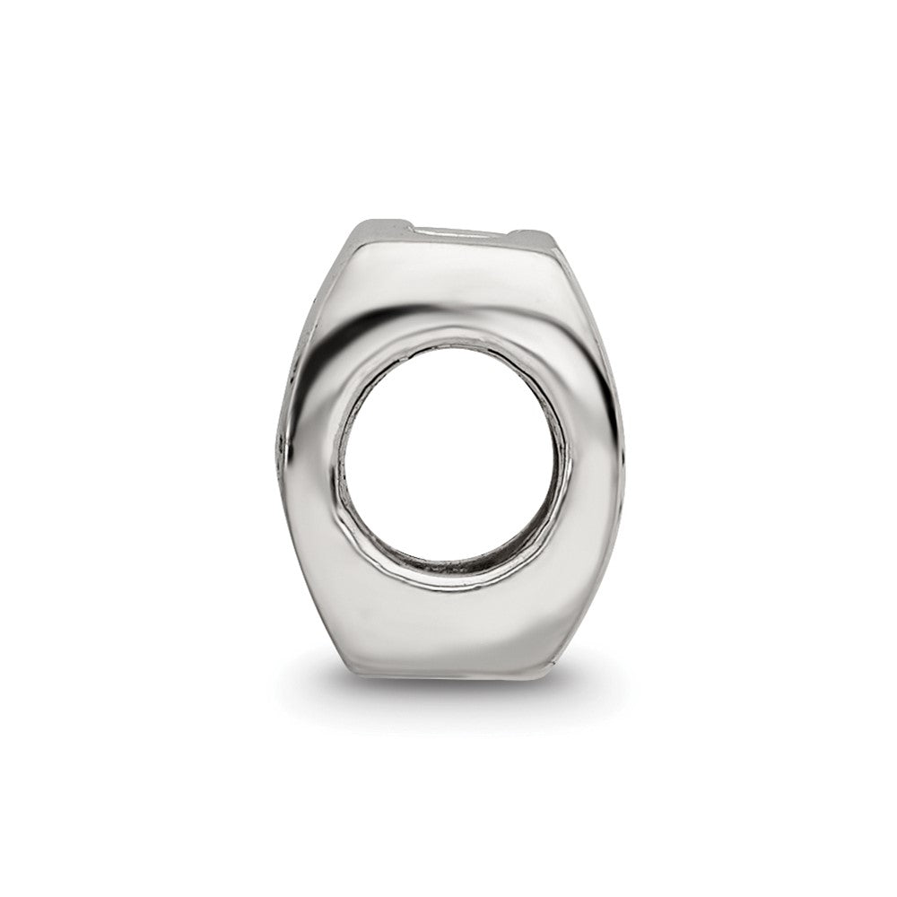 Sterling Silver Reflections Cancer Zodiac Antiqued Bead