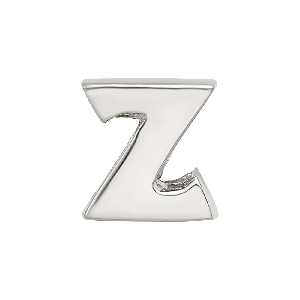 Sterling Silver Reflections Letter Z Bead