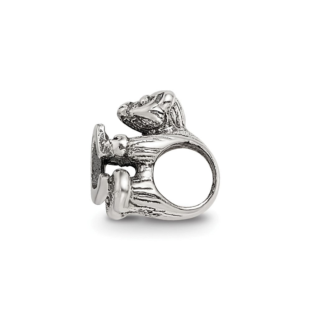 Sterling Silver Reflections Letter C Bead
