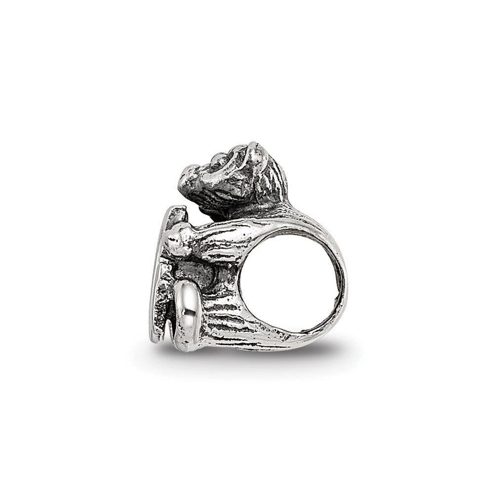 Sterling Silver Reflections Letter G Bead