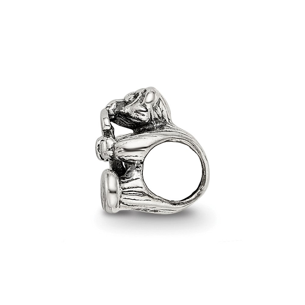 Sterling Silver Reflections Letter J Bead
