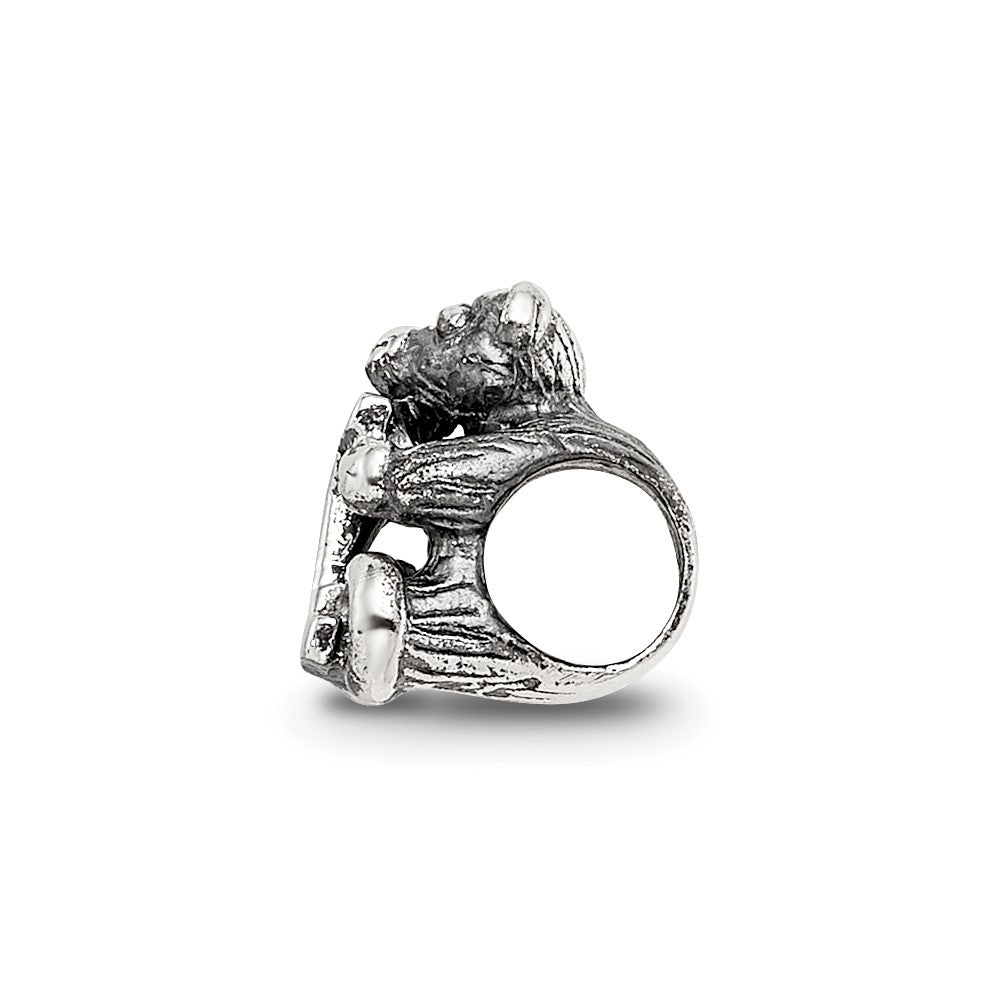 Sterling Silver Reflections Letter K Bead