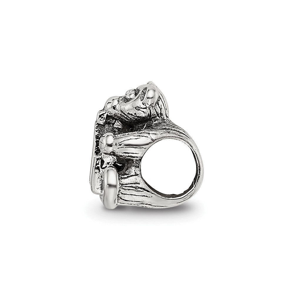 Sterling Silver Reflections Letter L Bead