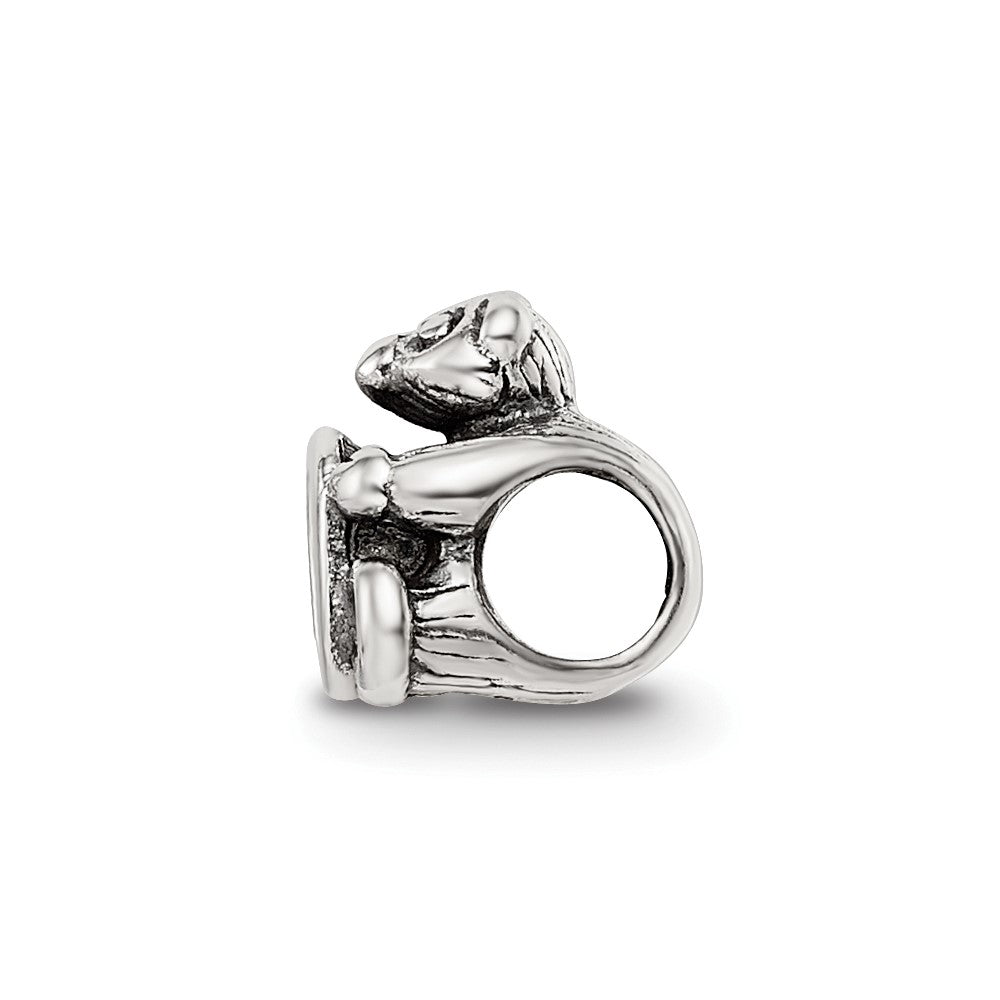 Sterling Silver Reflections Letter O Bead