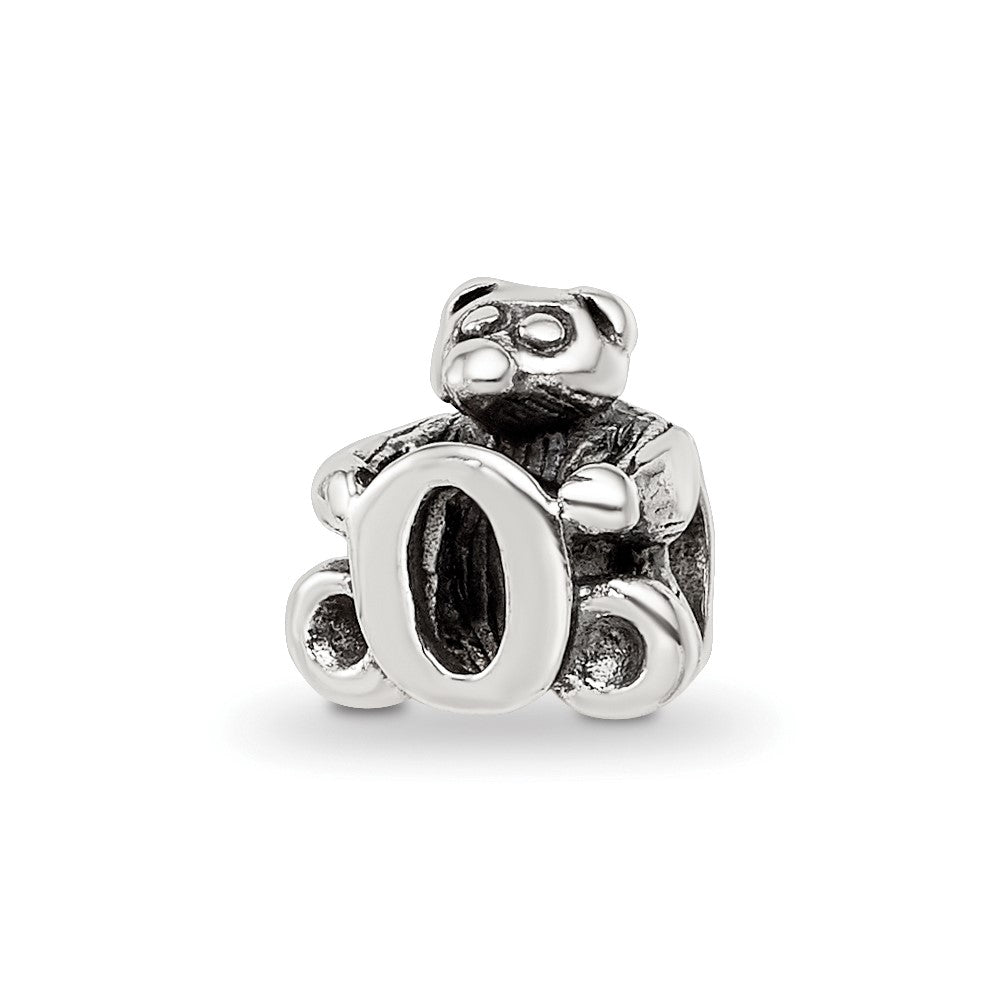 Sterling Silver Reflections Letter O Bead