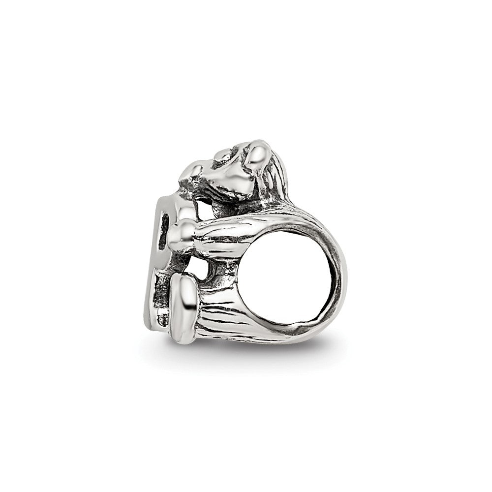 Sterling Silver Reflections Letter P Bead