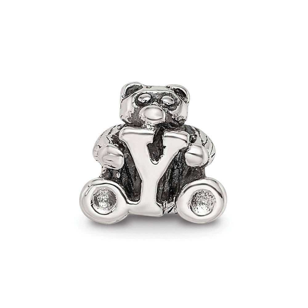 Sterling Silver Reflections Letter Y Bead