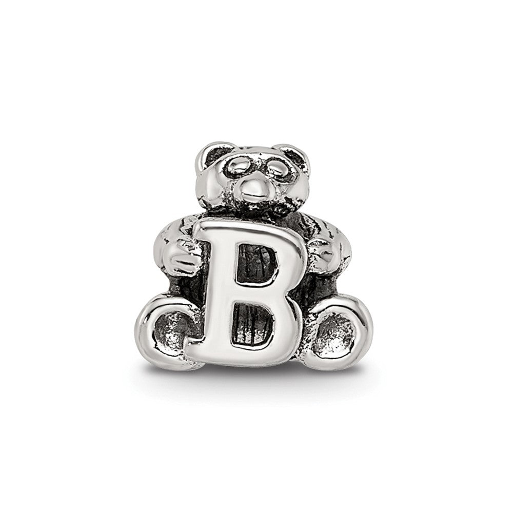 Sterling Silver Reflections Letter B Bead