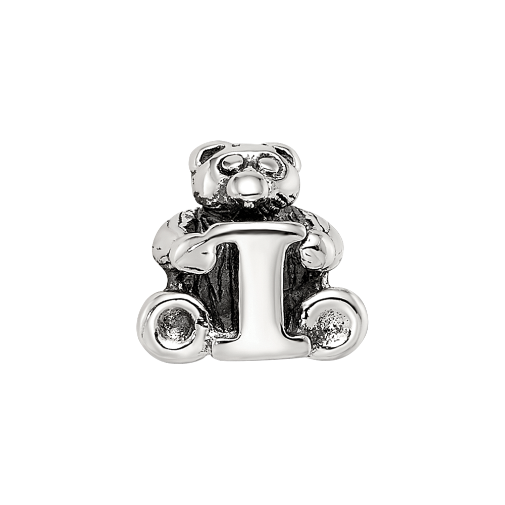 Sterling Silver Reflections Letter I Bead