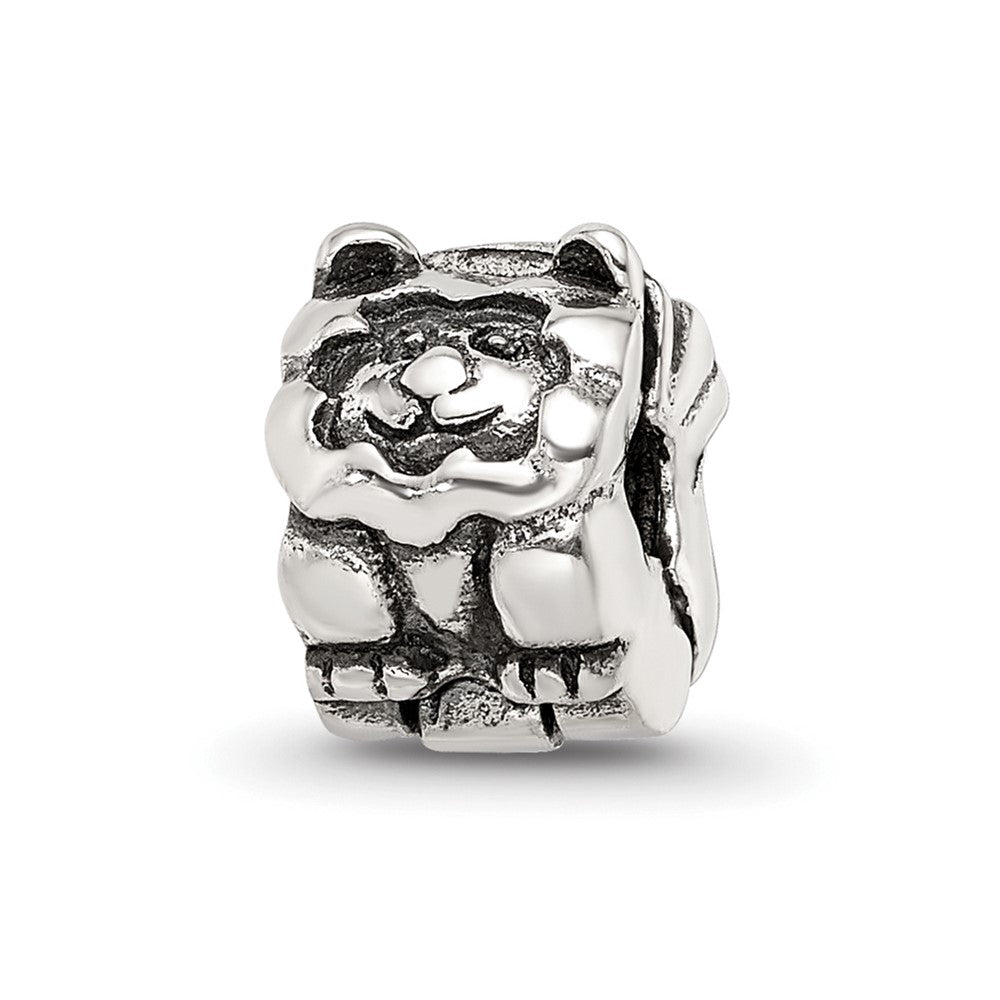 Sterling Silver Reflections Lion Clip Bead