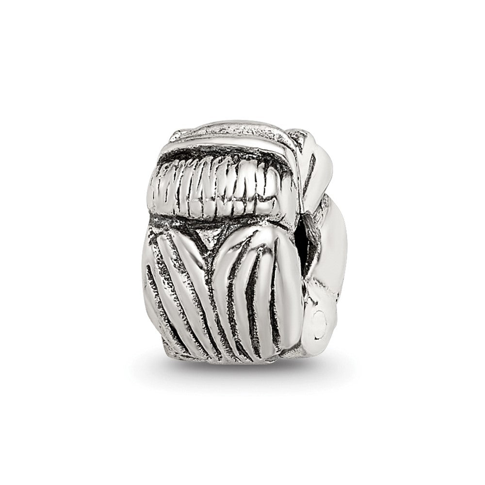 Sterling Silver Reflections Owl Clip Bead