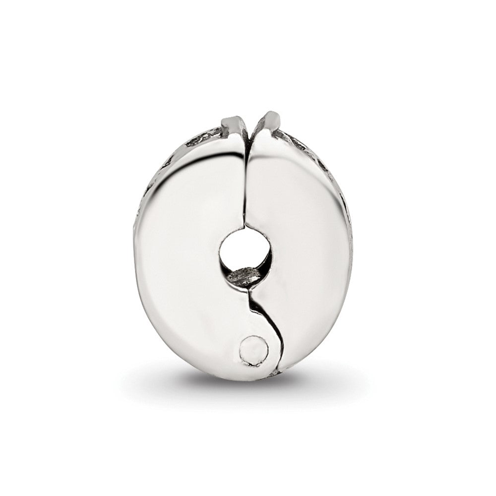 Sterling Silver Reflections Floral Clip Bead