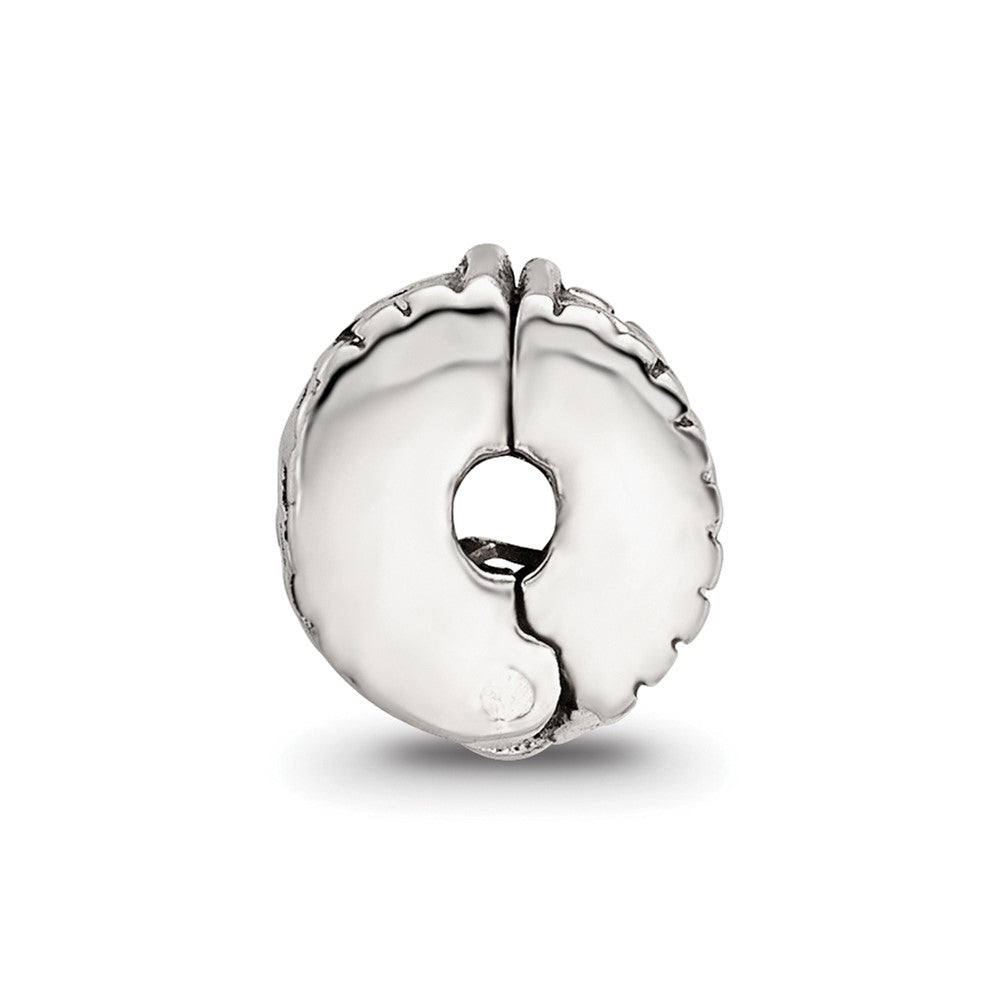 Sterling Silver Reflections Floral Clip Bead