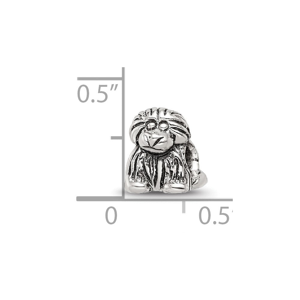 Sterling Silver Reflections Puppy Bead