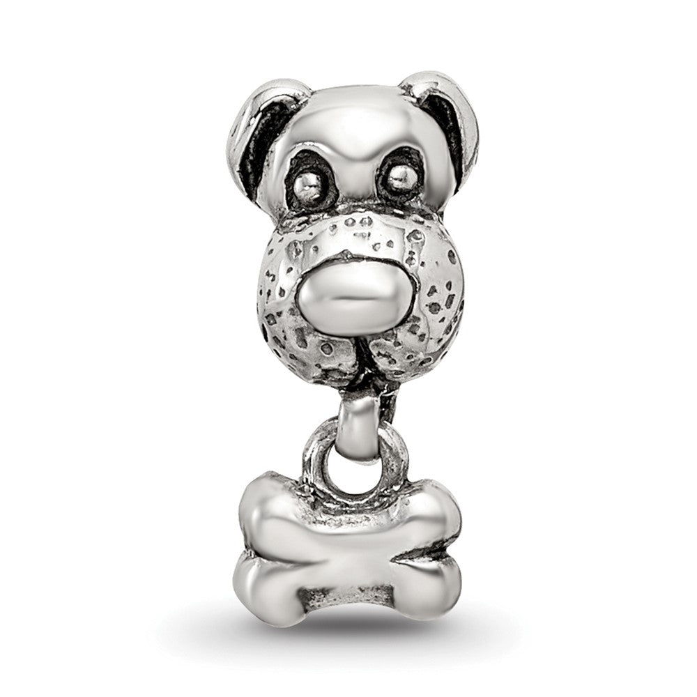 Sterling Silver Reflections Dog & Bone Bead