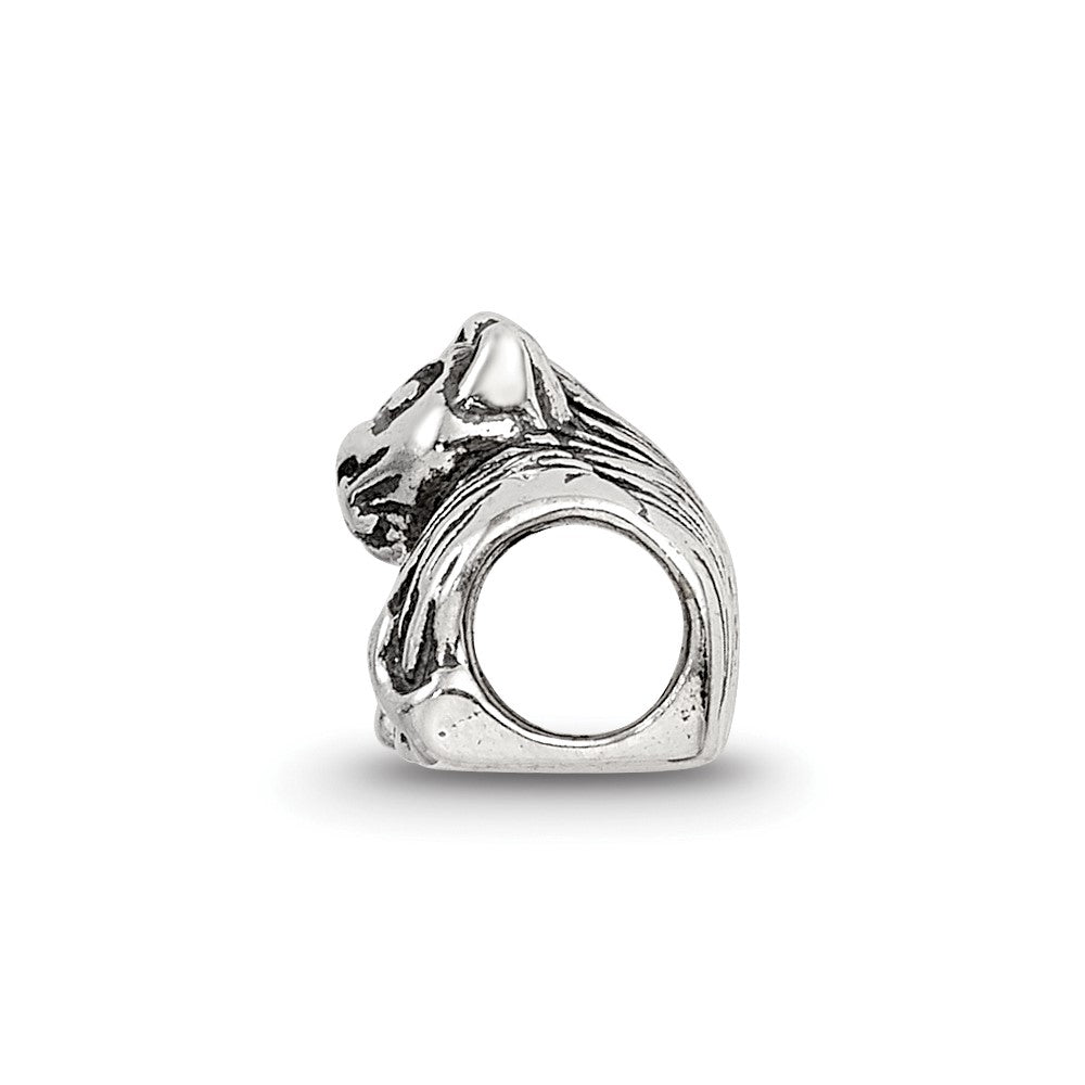 Sterling Silver Reflections Kitten Bead
