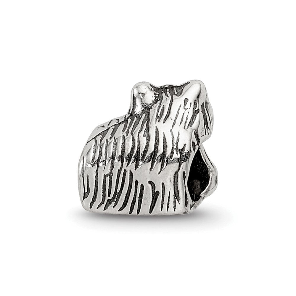 Sterling Silver Reflections Kitten Bead