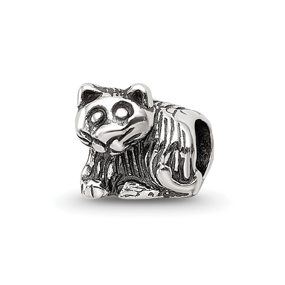 Sterling Silver Reflections Kitten Bead