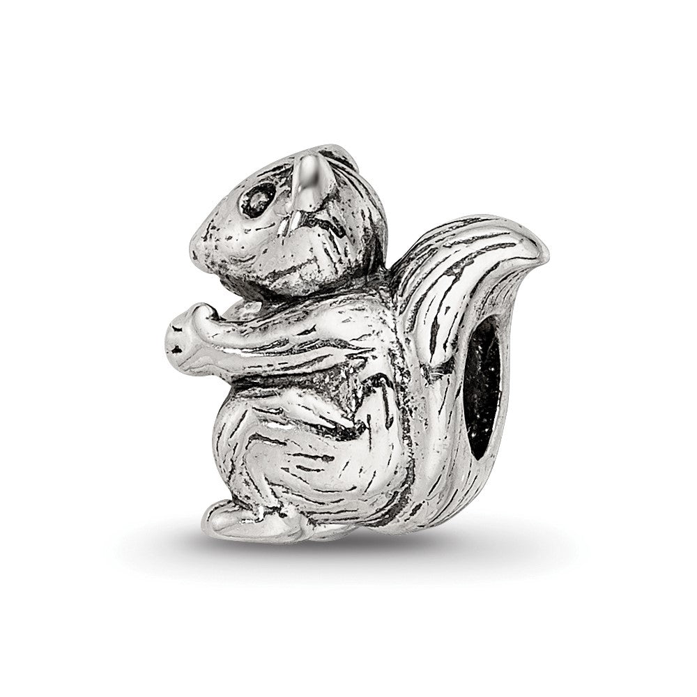 Sterling Silver Reflections Squirrel Bead