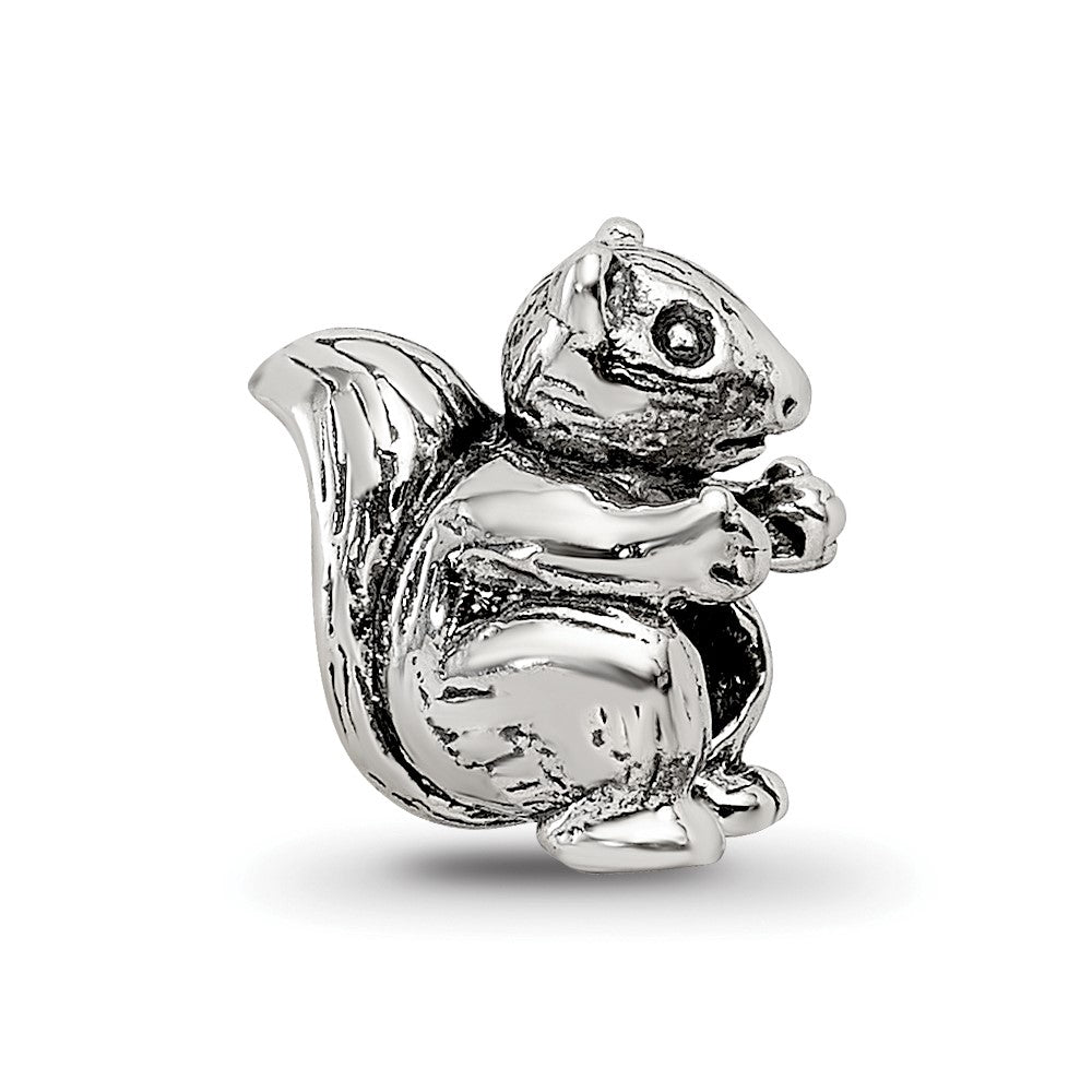 Sterling Silver Reflections Squirrel Bead