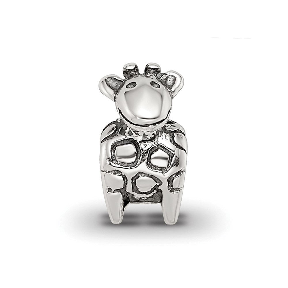 Sterling Silver Reflections Giraffe Bead