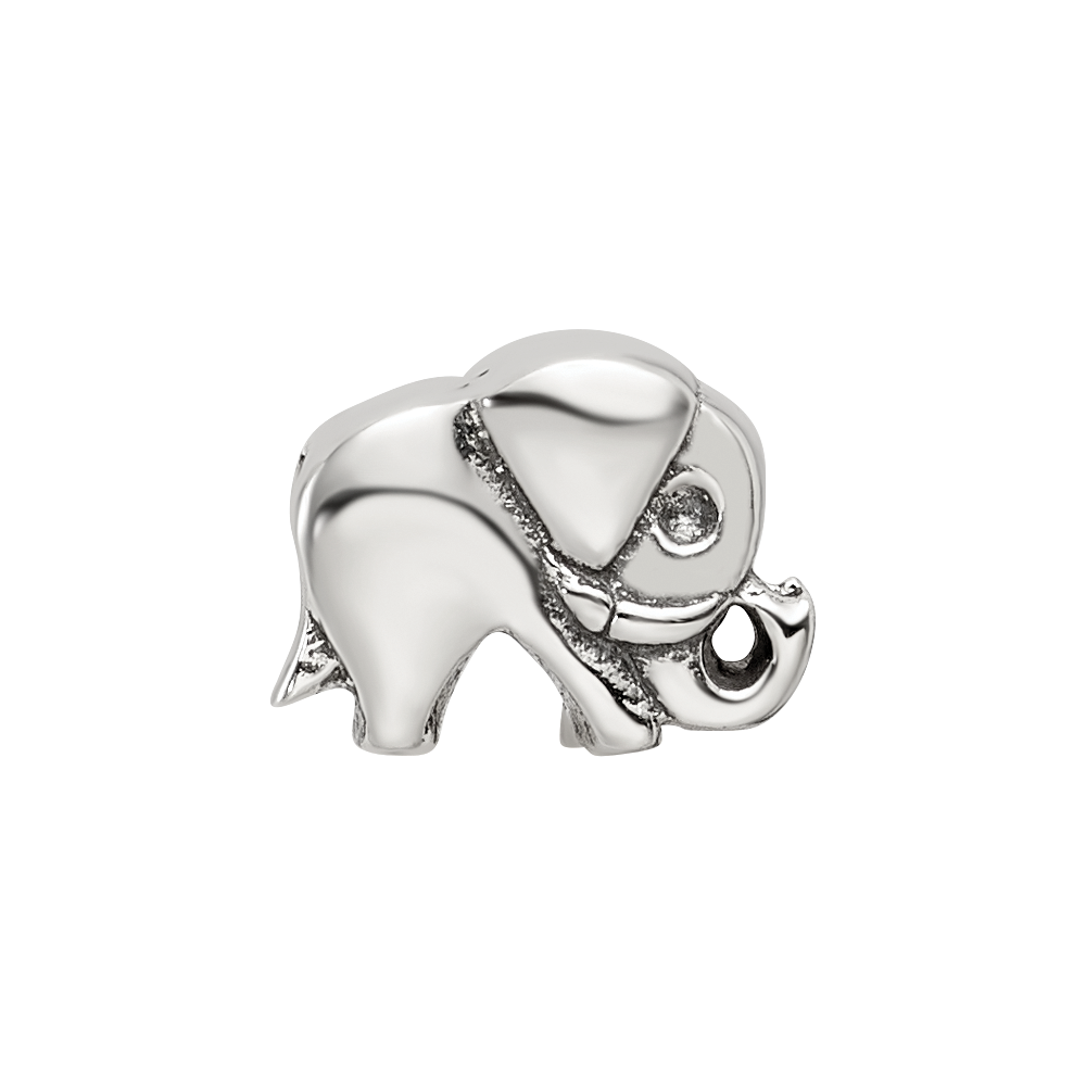 Sterling Silver Reflections Elephant Bead