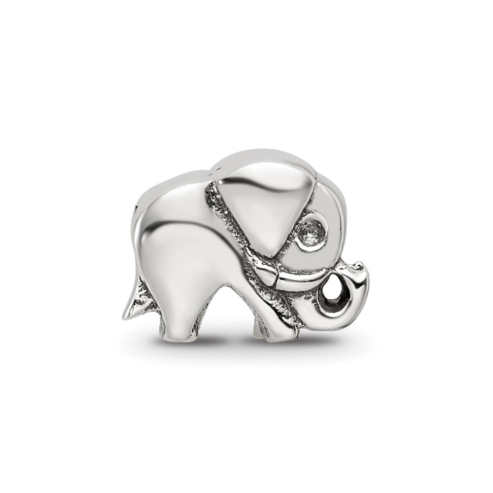 Sterling Silver Reflections Elephant Bead
