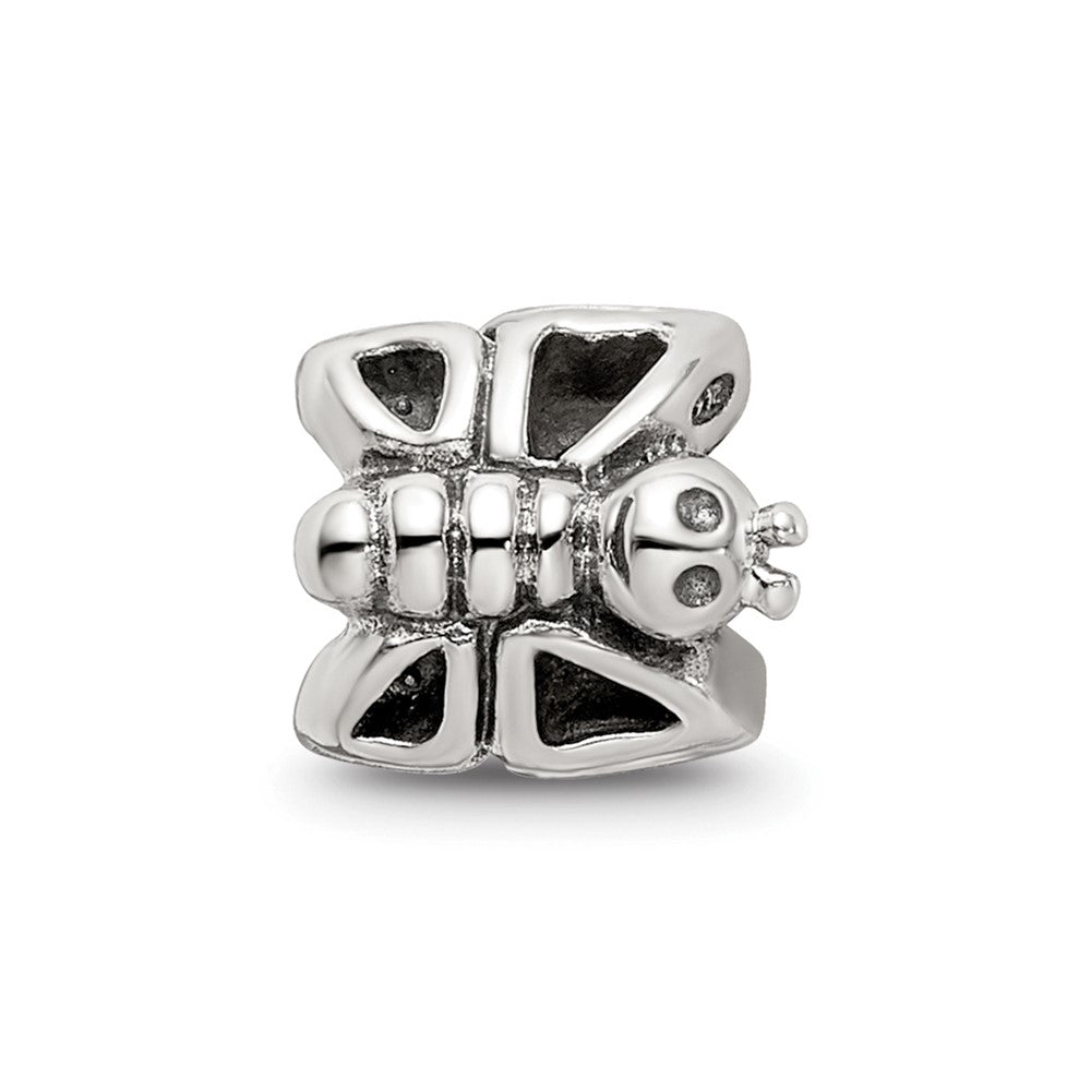 Sterling Silver Reflections Butterfly Bead