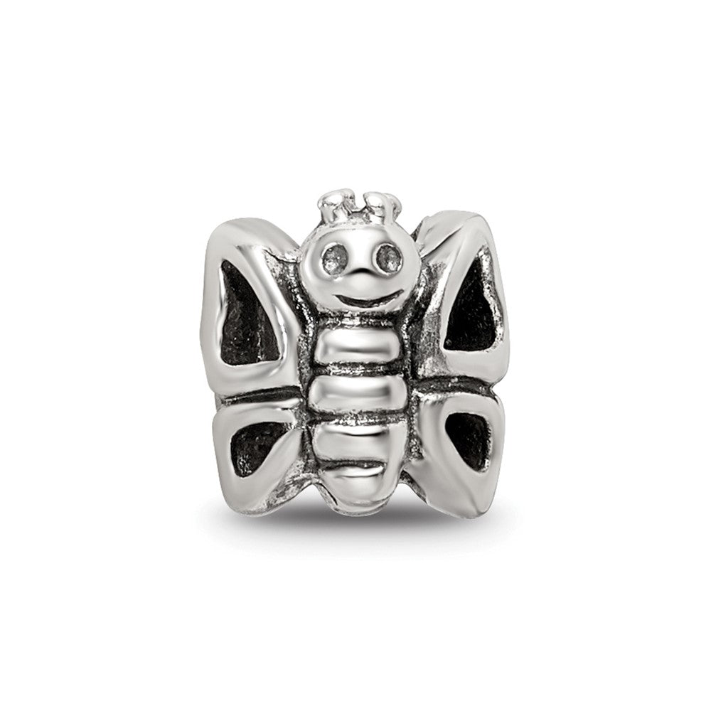 Sterling Silver Reflections Butterfly Bead