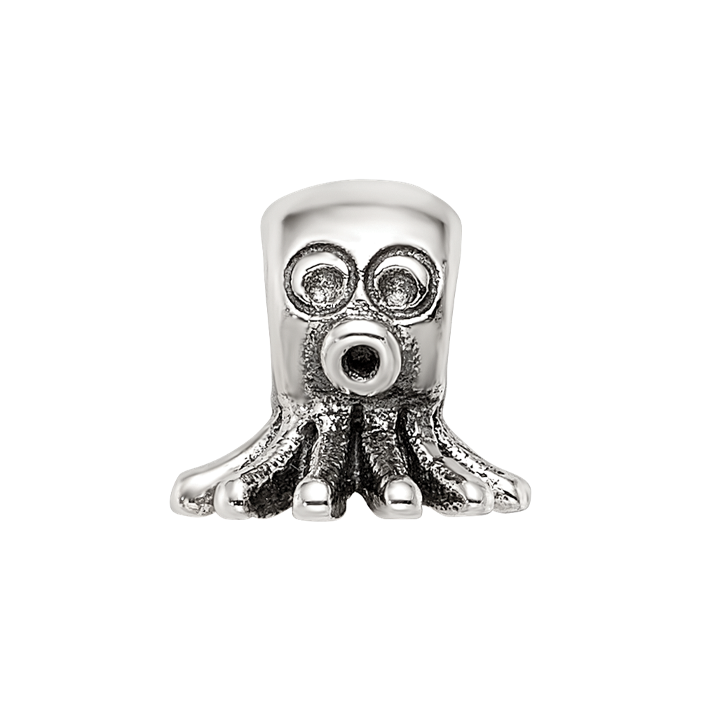 Sterling Silver Reflections Octopus Bead
