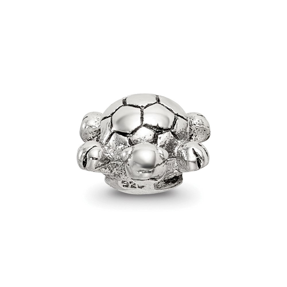 Sterling Silver Reflections Turtle Bead